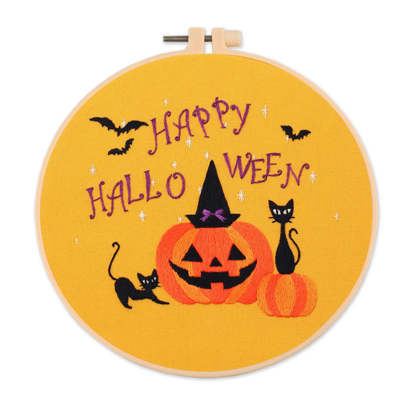 Cross-stitch Embroidery DIY Material Package Christmas Halloween Adult Beginner
